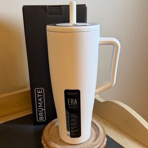 BRÜMATE Era 40oz Matte White Tumbler w/ Ü-Turn™ Leakproof Lid – NWT